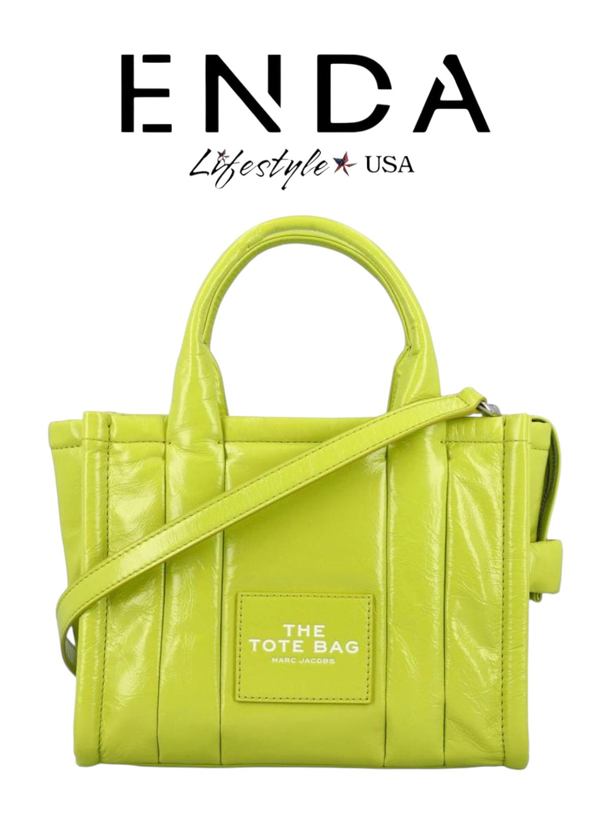 bolso marc jacobs verde neon