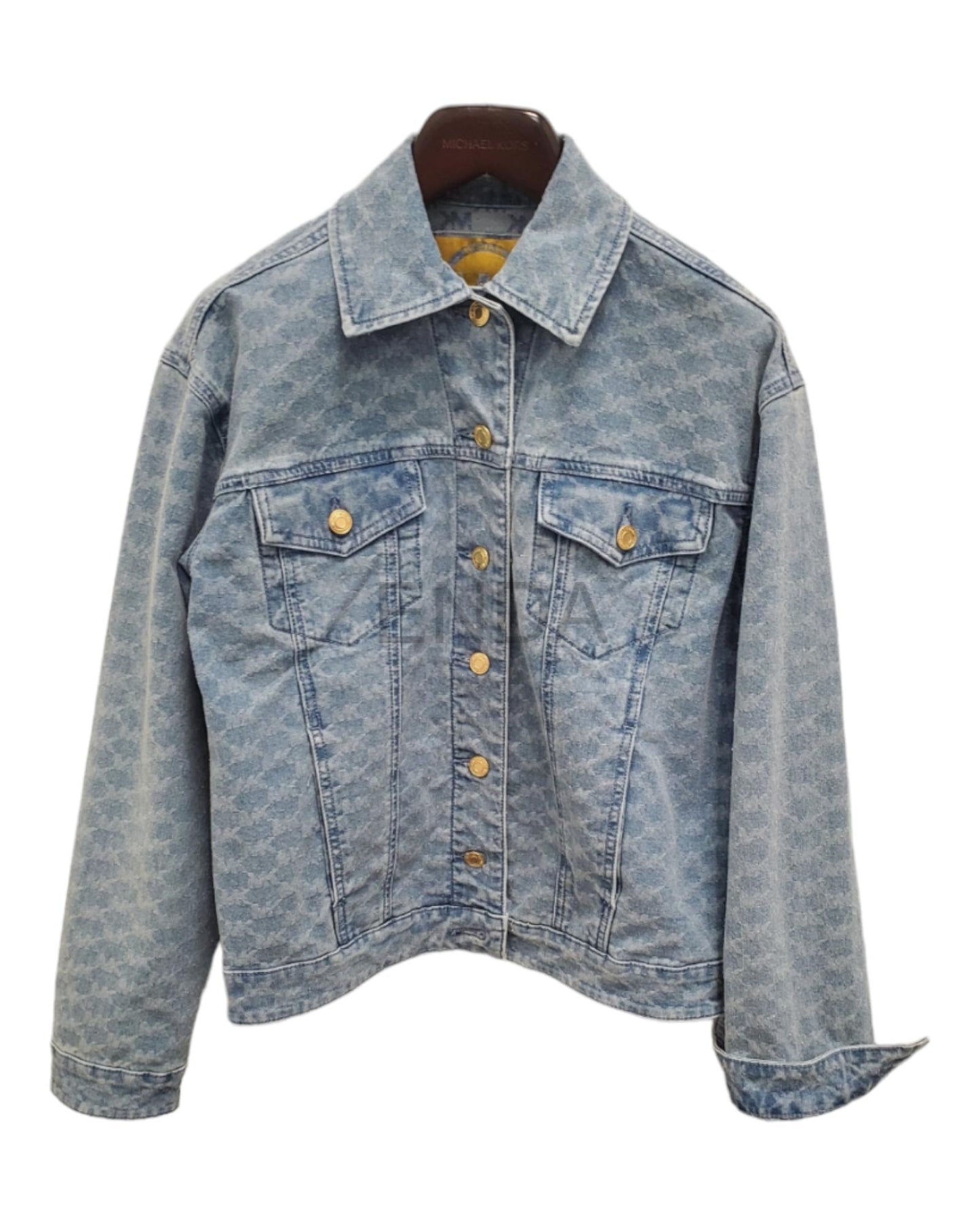 CASACA DENIM MONOGRAMA MK