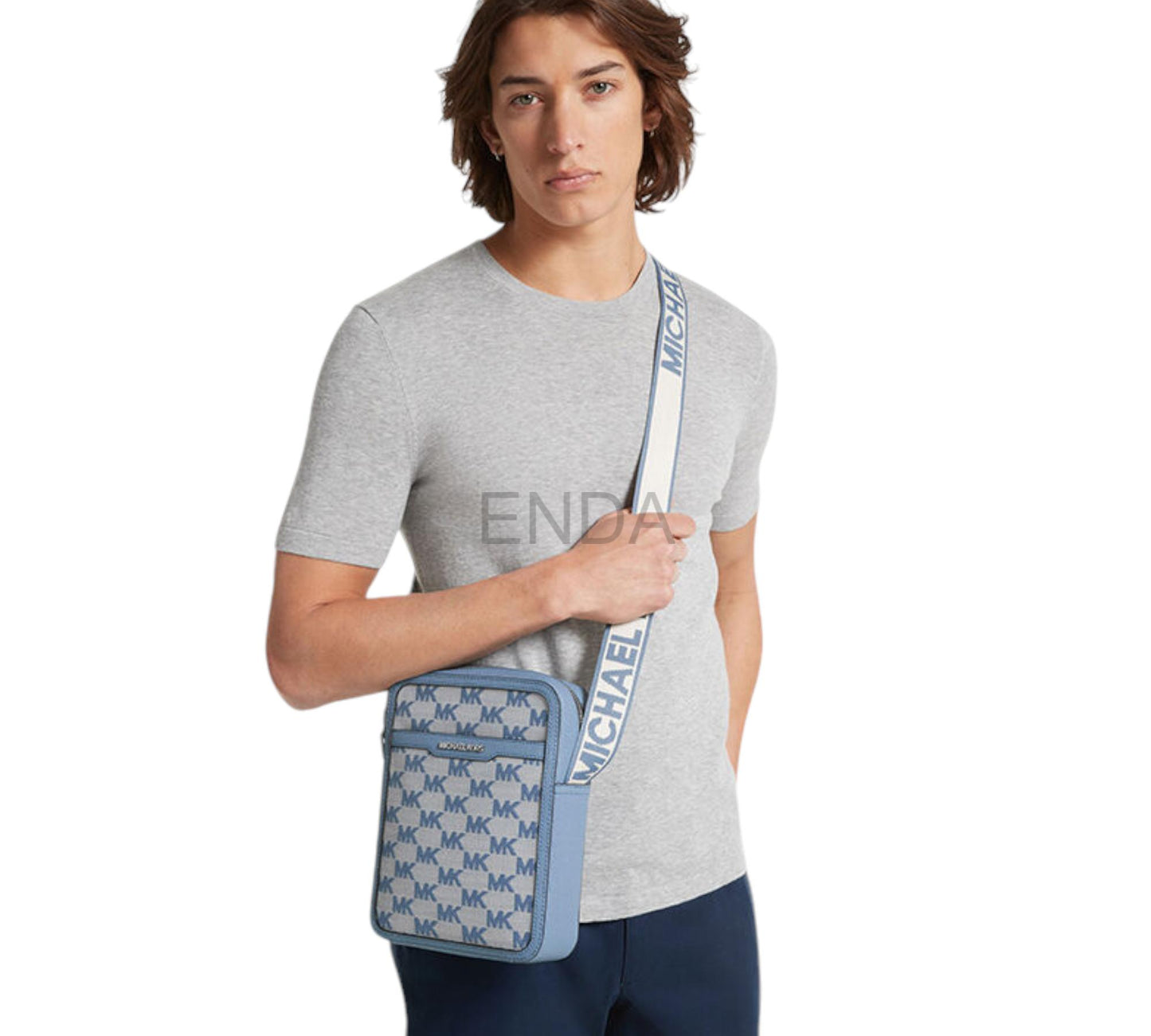 MORRAL CELESTE MONOGRAMA DE VARON - MK