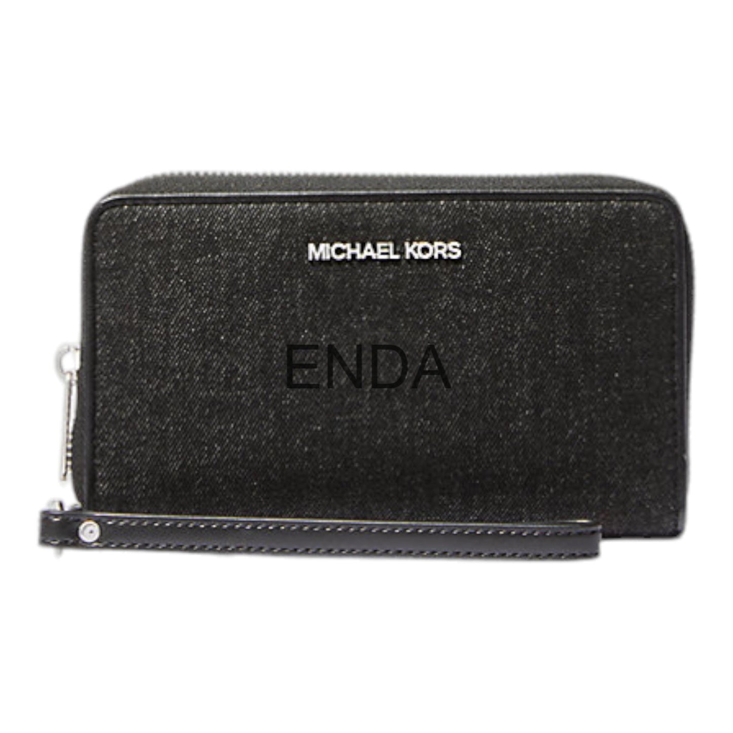 BILLETERA DENIM NEGRA- MICHAEL KORS (MK)