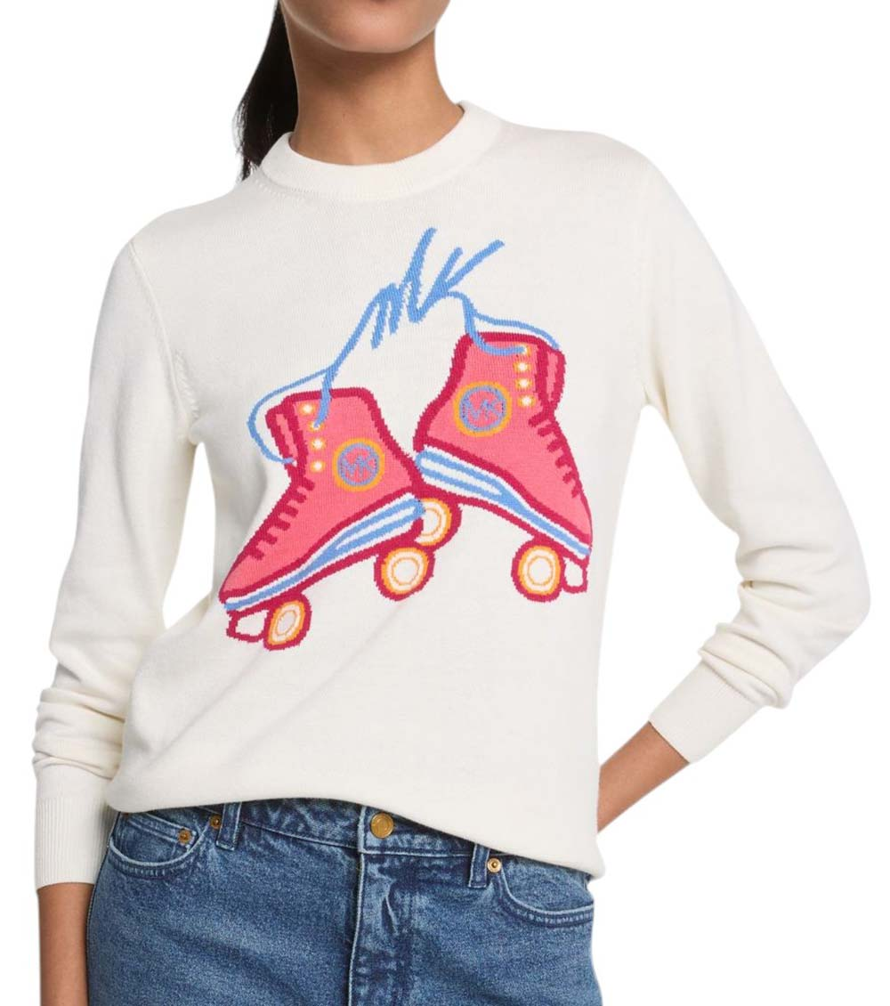 Cardigans Mk beige con logotipo Derby