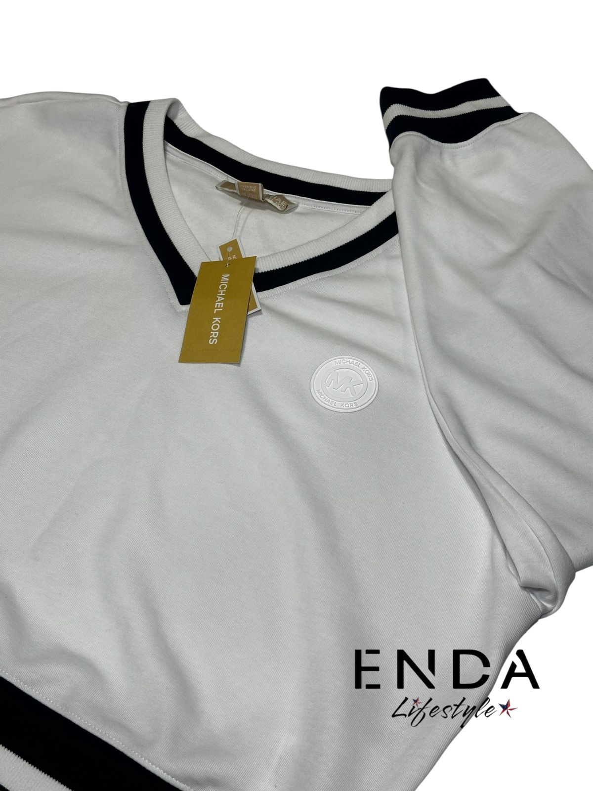 Polera blanca mujer MICHAEL KORS XL