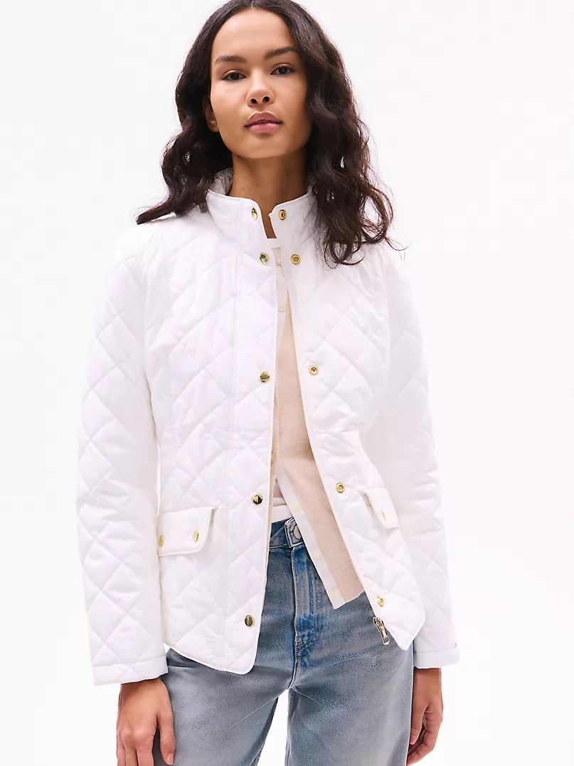Casaca Tommy HILFIGER rombos mujer