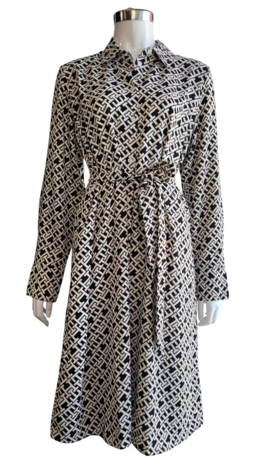 Vestido Tommy Hilfiger seda