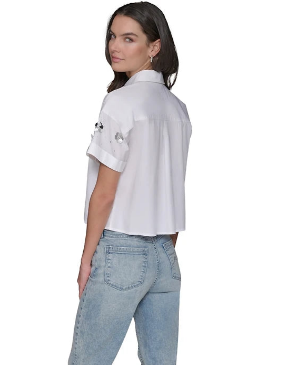 Blusa KARL LAGERFELD talla M