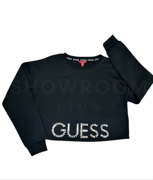 Polera GUESS pedreria talla M