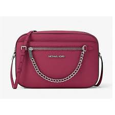 MK Jet Set  Grande Crossbody fucsia