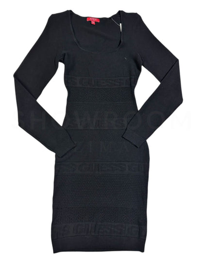 Vestido de hilo Guess negro