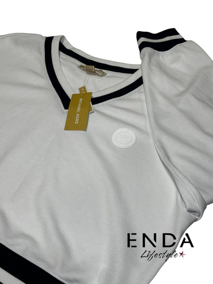 Polera blanca mujer MICHAEL KORS XL