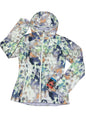 Casaca capucha multicolor talla S