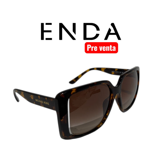 Lentes Marron Cuadrado Grande Michael Kors (MK) - Preventa