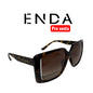 Lentes Marron Cuadrado Grande Michael Kors (MK) - Preventa
