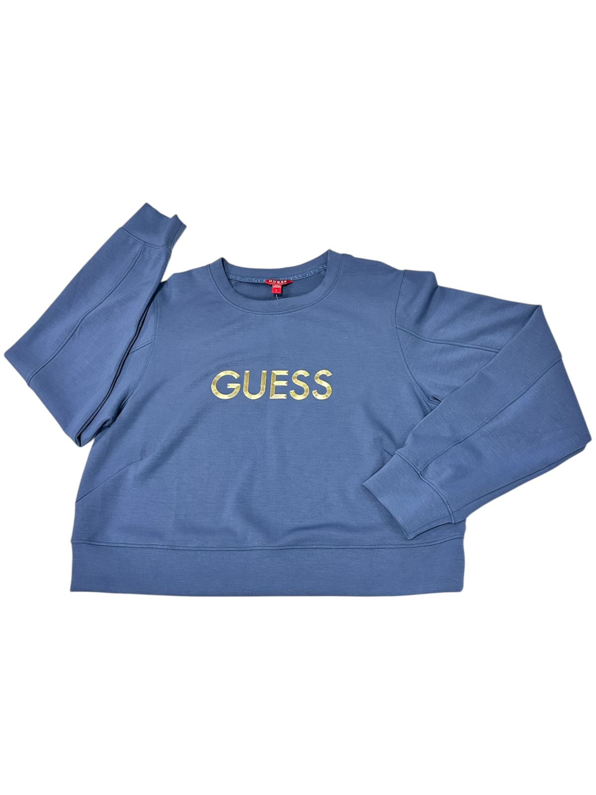 Polera GUESS color acero talla L