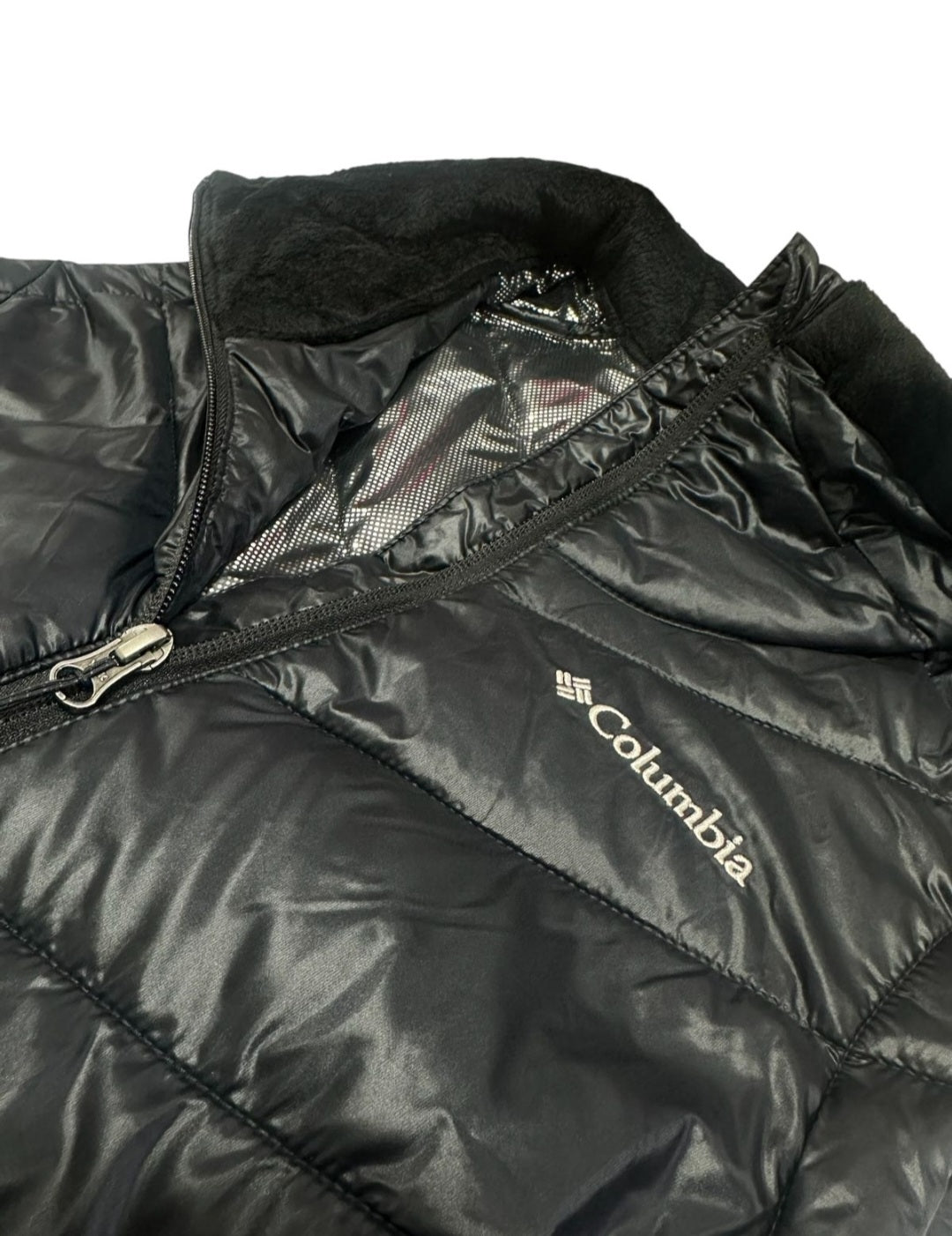 Chaleco Columbia mujer negro omni heat