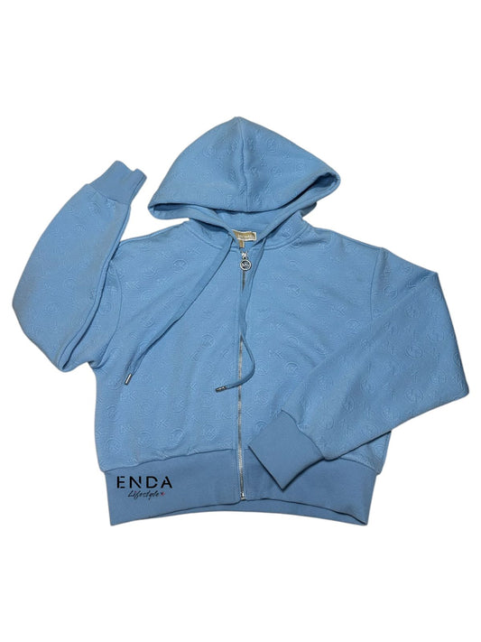 Polera celeste MICHAEL KORS Mujer crop talla M