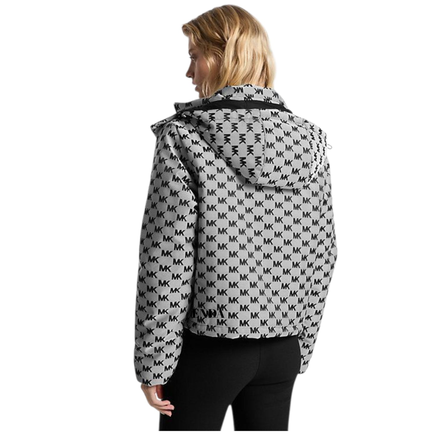 Casaca Gris monograma MICHAEL KORS