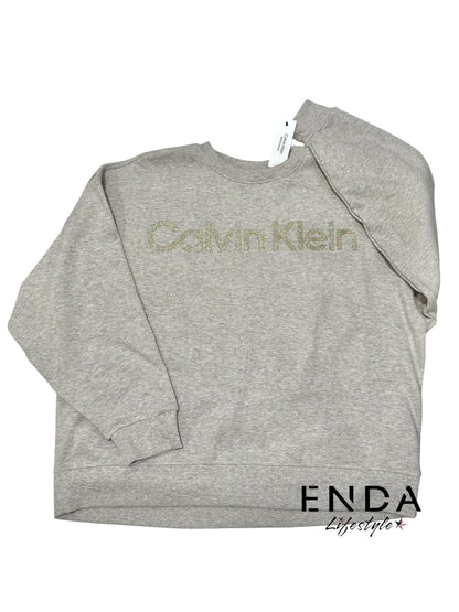 Polera mujer Calvin Klein afranelada
