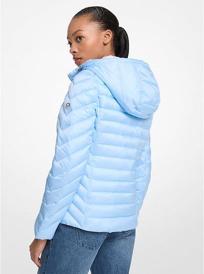 Casaca reversible celeste MICHAEL KORS