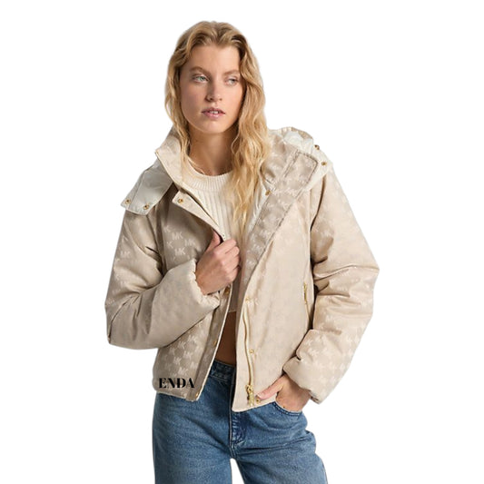 Casaca champán Monograma MICHAEL KORS