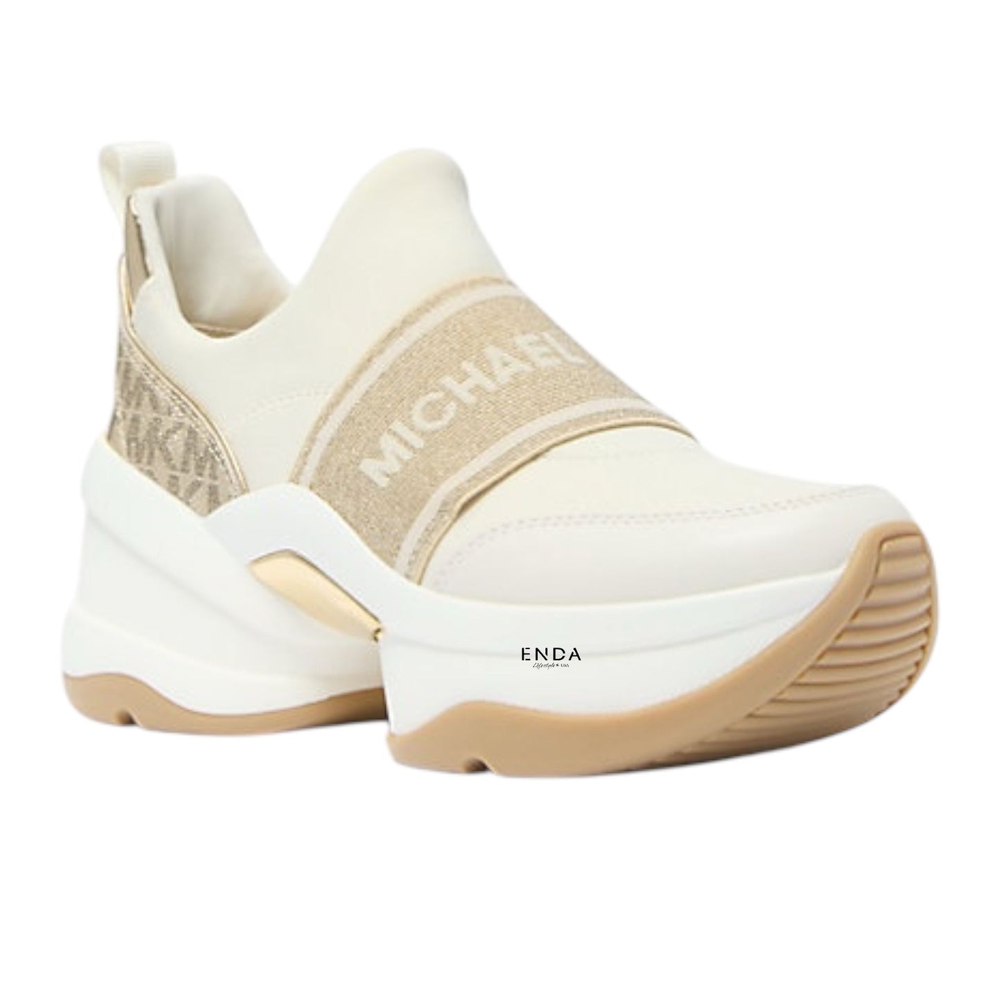 Zapatillas OLYMPIA MICHAEL KORS color vainilla