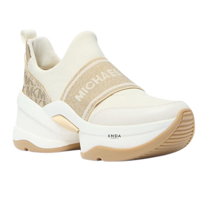 Zapatillas OLYMPIA MICHAEL KORS color vainilla