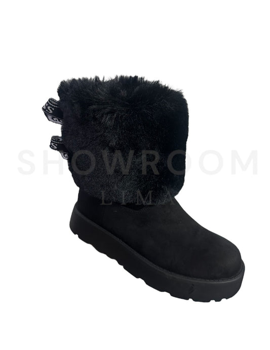 Botines Guess negros peluche