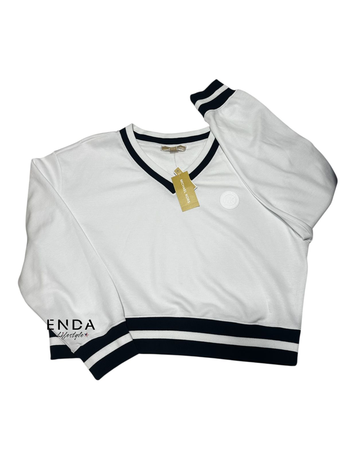 Polera blanca mujer MICHAEL KORS XL