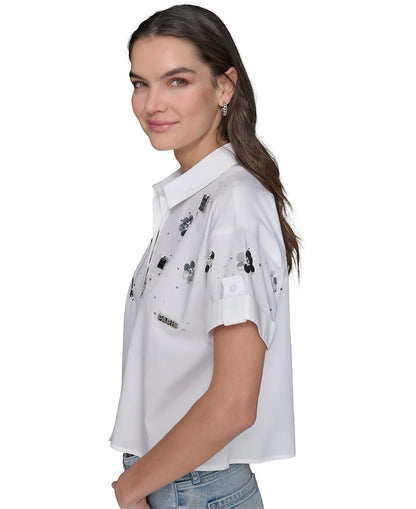 Blusa KARL LAGERFELD talla M