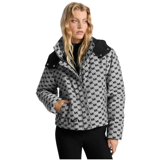 Casaca Gris monograma MICHAEL KORS