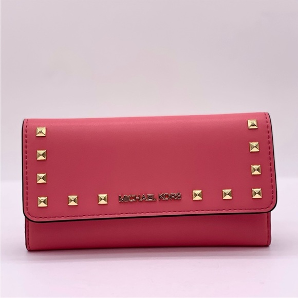 MK Jet Set Trifold Tea Rose